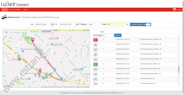 MAPPA PERCORSI